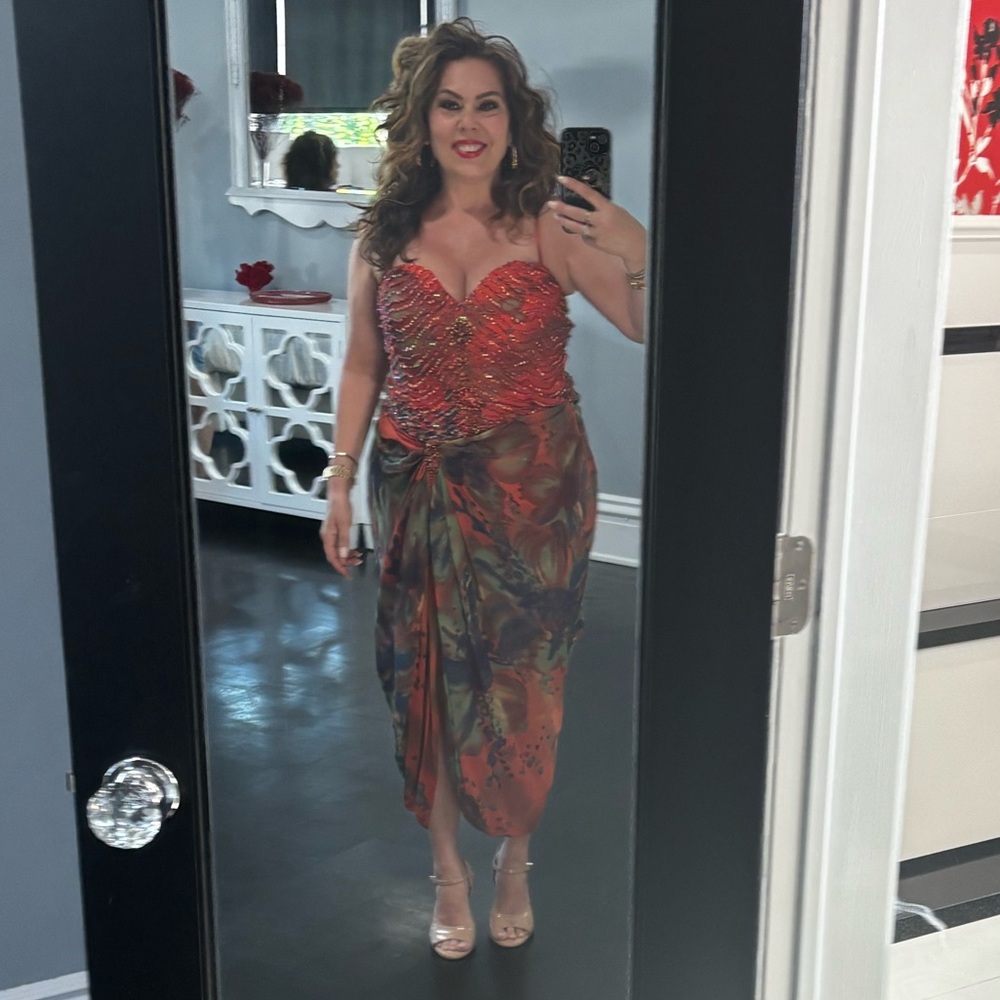 Terani Wrap dress